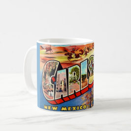 Vintage Carlsbad NM Mug Kaffemugg