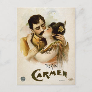 Vintage Carmen Kyssen Vykort