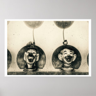 Vintage Carnival-spel Poster