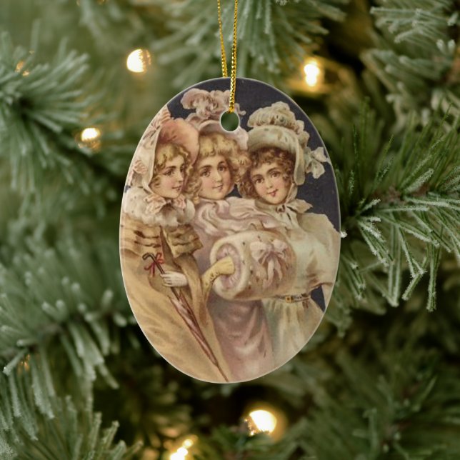 Vintage Carolers jul Ornament (Träd)
