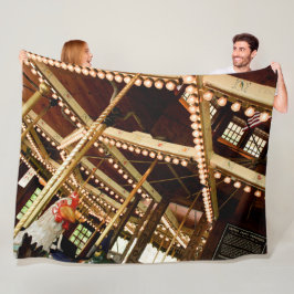 Vintage Carousel Tupp Fleecefilt