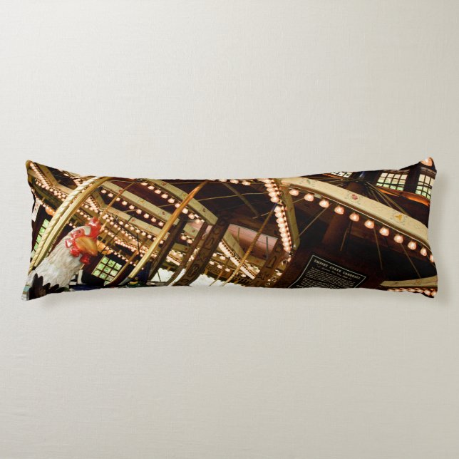 Vintage Carousel Tupp Kroppskudde (Framsidan)