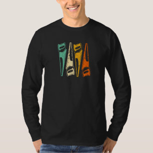 Vintage Carpenter Saw Wood Working T Shirt