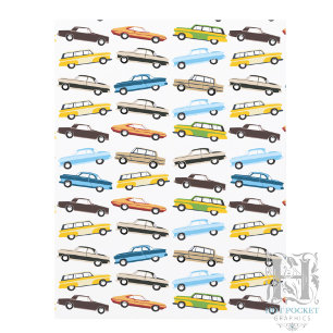 Vintage Cars Scrapbookpapper