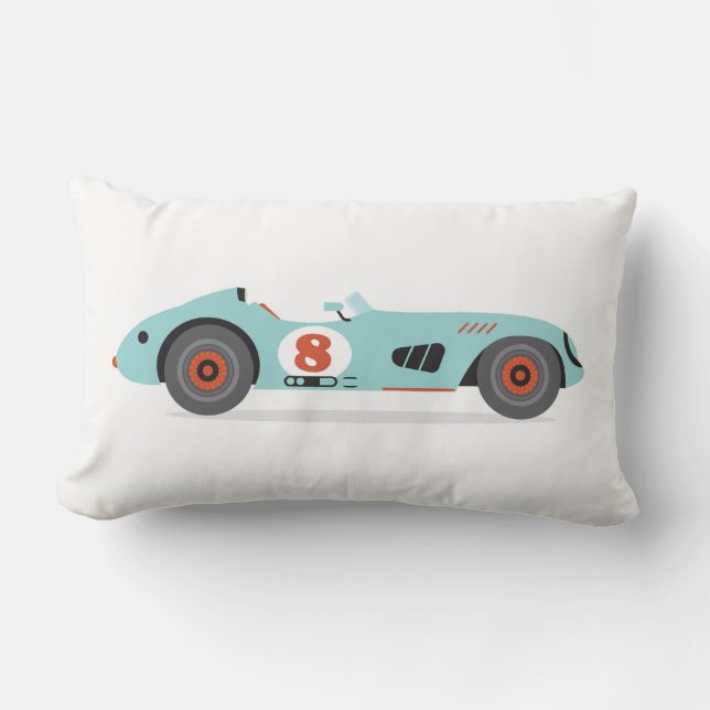 Vintage cartransport - Lumbarbrytningen kudder Lumbarkudde (Framsida)