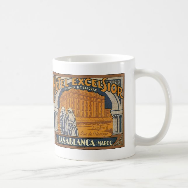 Vintage Casablanca Kaffemugg (Höger)