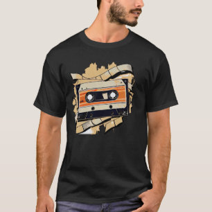 Vintage Cassette Synthesizer Acid Analog Party R T Shirt
