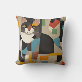 vintage cat 3 kudde