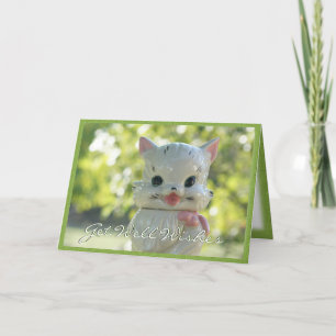 Vintage Cat Cookie Burk 2976-anpassa Kort