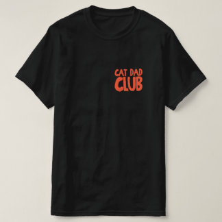 Vintage Cat Dad Club Livet är Bättre med Katt T Shirt