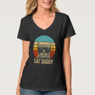 Vintage Cat pappa Cat Pappa Far T Shirt