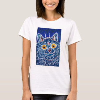 Vintage Cat Show Postcard Louis Wain Illustration T Shirt