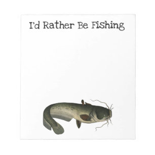 Vintage Catfish Anteckningsblock