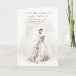 Vintage Catholik Bride Blommigt Rosary och Kor Kort