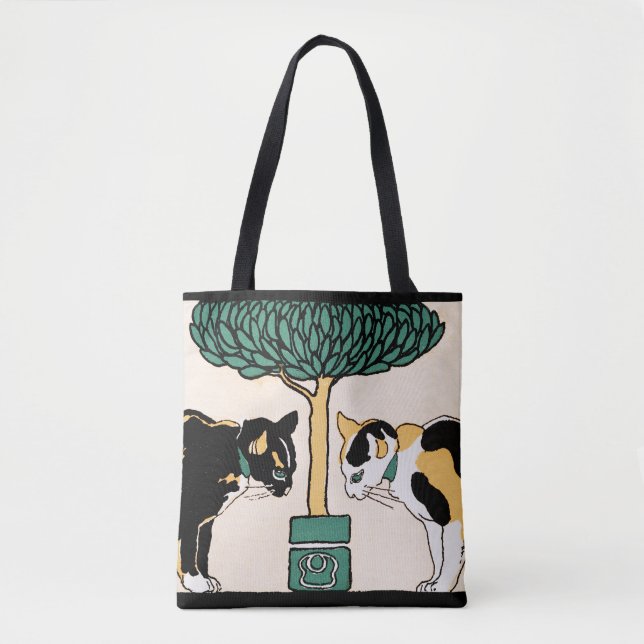 Vintage Cats av Edward Penfield Tygkasse (Framsida)
