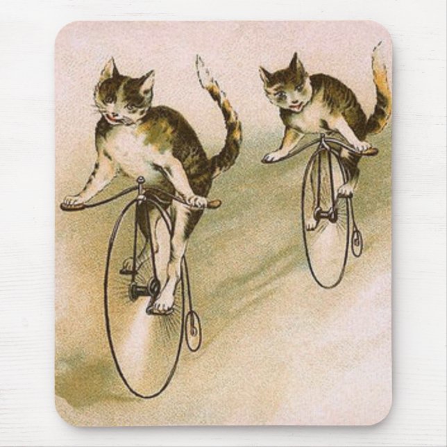 Vintage Cats på Bikes Musmatta (Framsidan)