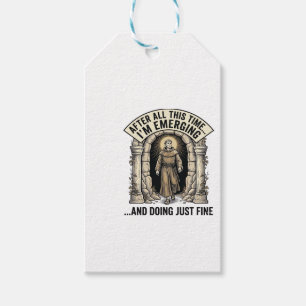 Vintage Cave Humor Gravyr Grafisk T-Shirt Design_ Presentetikett