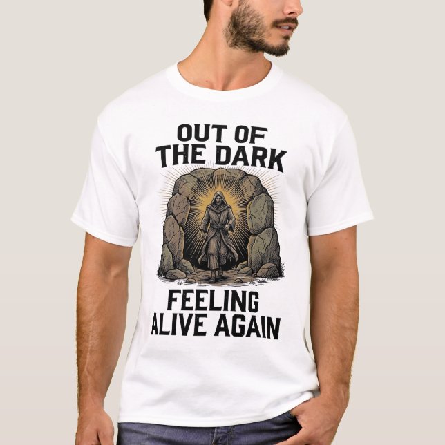 Vintage Cave Revival Gravyr Shirt Design_1 T (Framsida)