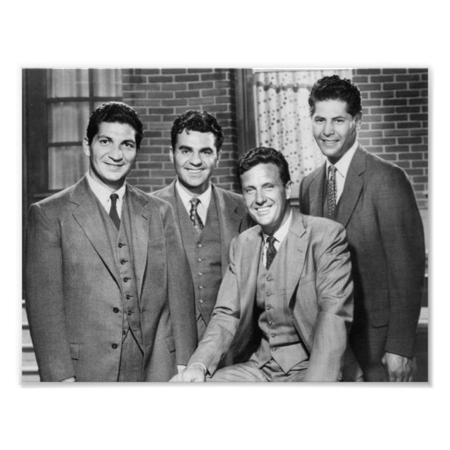 Vintage Celebrity Photo Print Fototryck (Framsidan)