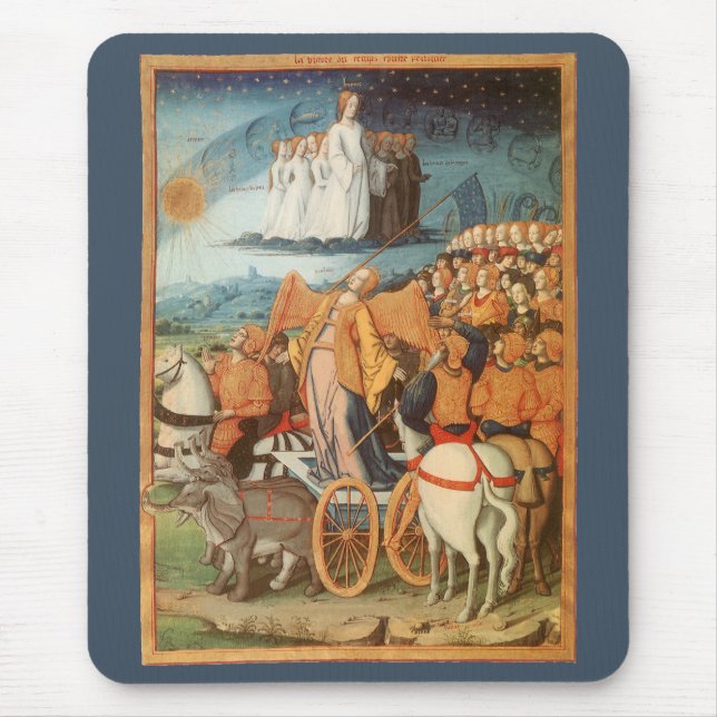 Vintage Celestial Astronomi Himmelens Kraft Musmatta (Framsidan)