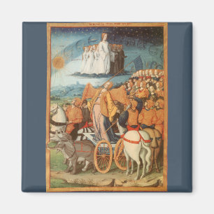 Vintage Celestial Astronomi Himmelens Makt Magnet