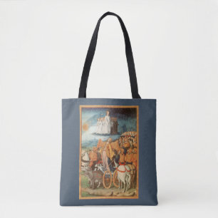 Vintage Celestial Astronomi Himmelens Makt Tygkasse