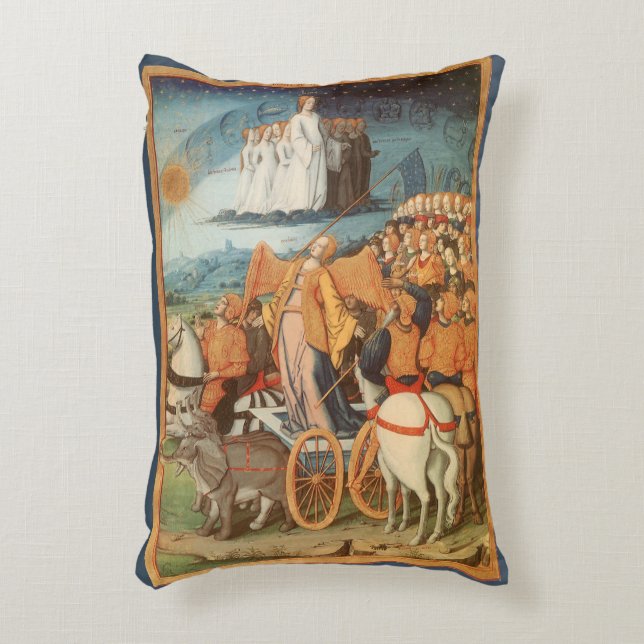 Vintage Celestial Astronomi Makt över Himlarna Prydnadskudde (Framsidan(Vertikal))