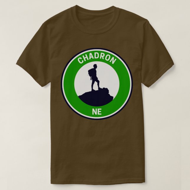 Vintage Chadron Nebraska T Shirt (Design framsida)