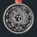 vintage chalkboard Grekisk mytologi Gorgon medusa Julgransprydnad Metall<br><div class="desc">vintage-chalkboard Grekisk mytologi Gorgon medusa home decor och medusa presenter för greek mythology älskare.</div>