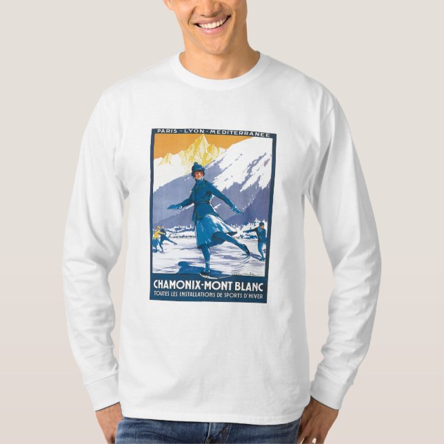 Vintage Chamonix Mont Blanc Tee (Framsida)