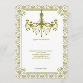 Vintage Chandelier Bröllop