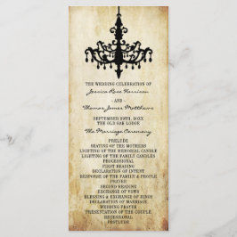 Vintage Chandelier Bröllop Collection Program