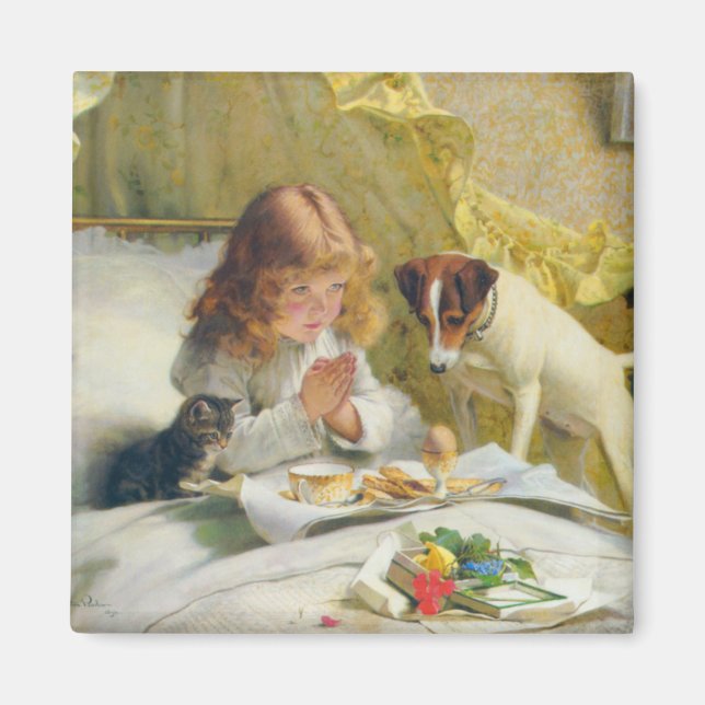 Vintage Charles Burton Barber Suspense Magnet (Framsidan)