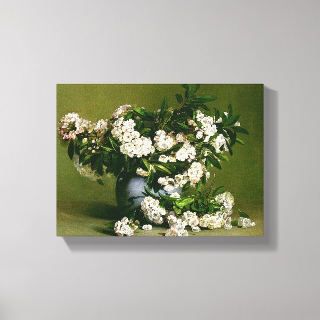 Vintage Charles Ethan Porter Mountain Laurel Canvastryck (Framsida)