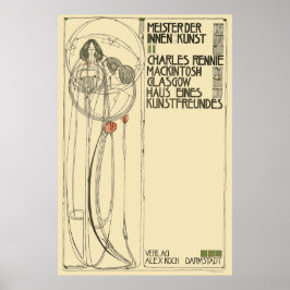 Vintage Charles Rennie Mackintosh-mall Poster
