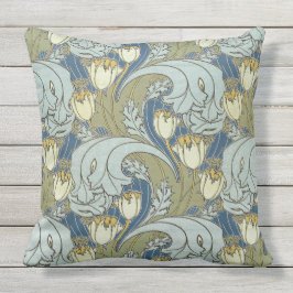 Vintage Charles Voysey Tulip Kudde