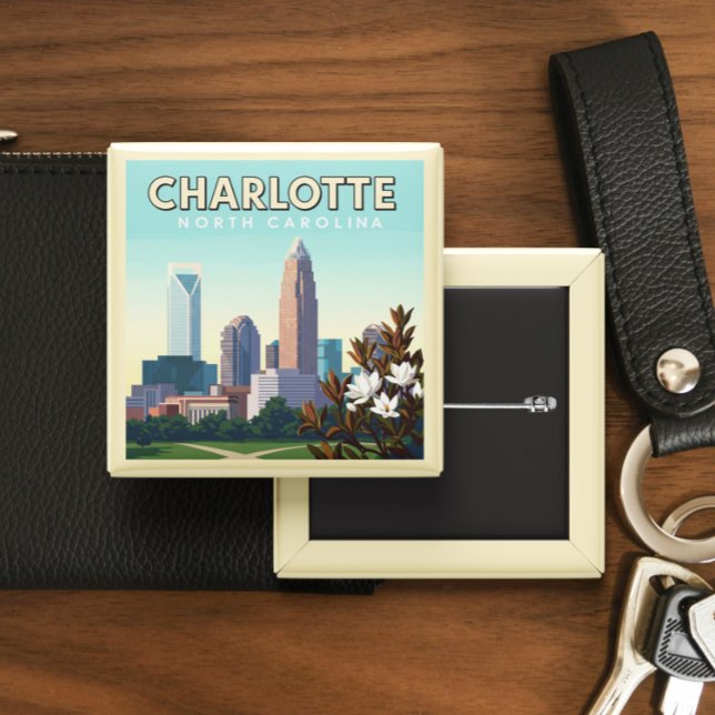 Vintage Charlotte North Carolina Knapp (Skapare uppladdad)