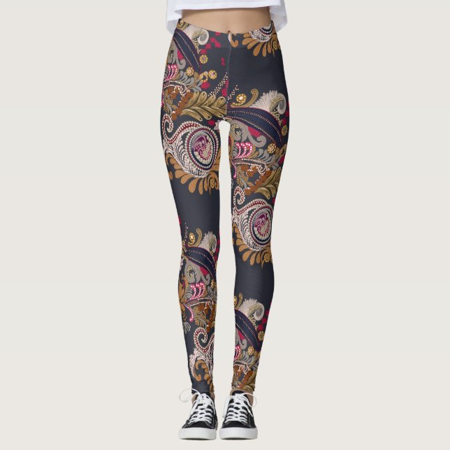 Vintage Charm Leggings (Framsida)