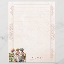 Vintage Cheeky Dam High Tea Led Stationery
