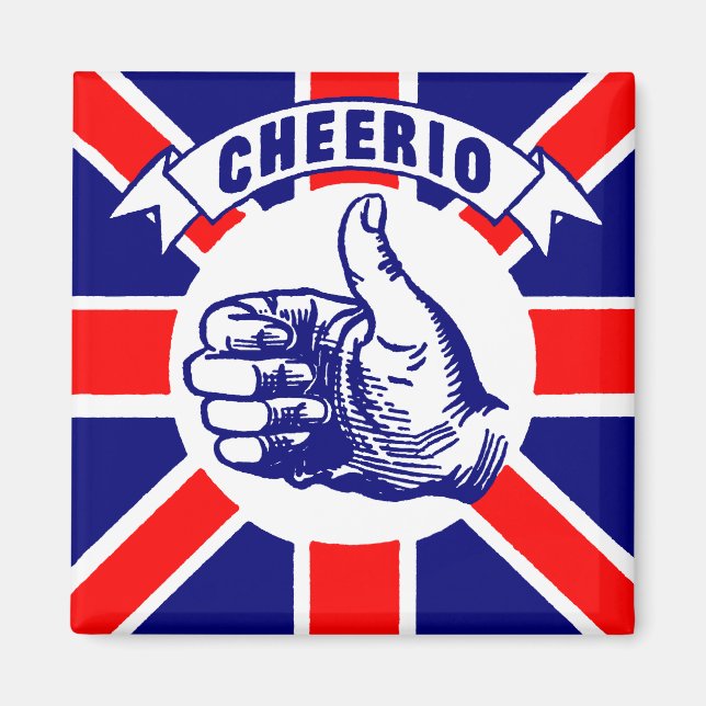 Vintage Cheerio Magnet (Framsidan)