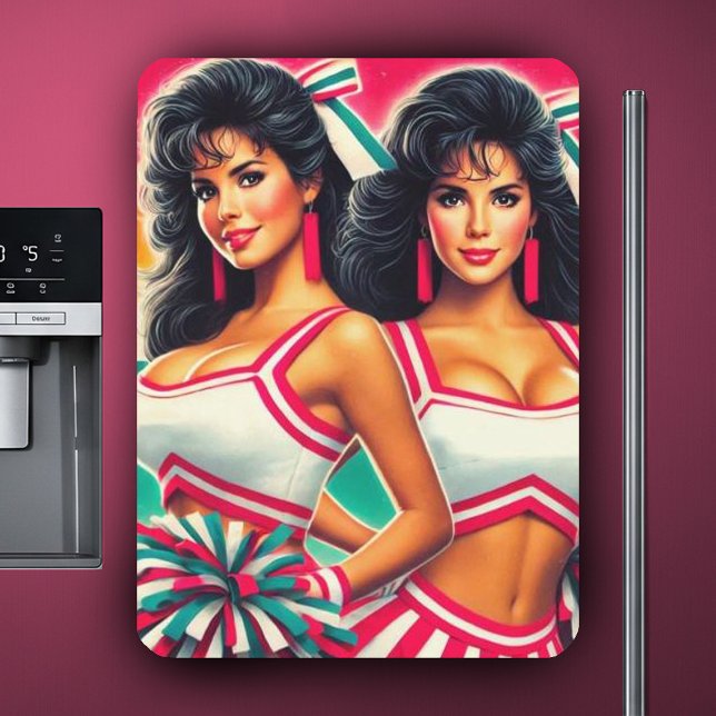 Vintage CheerLedare Magnet (Skapare uppladdad)