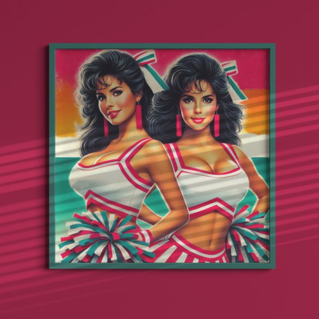 Vintage CheerLedare Poster (Skapare uppladdad)