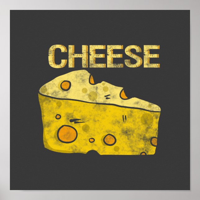 Vintage Cheese Poster (Framsidan)