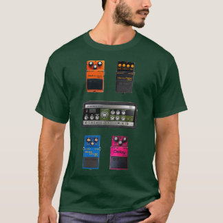 Vintage Chef Guitar Pedals Set T Shirt