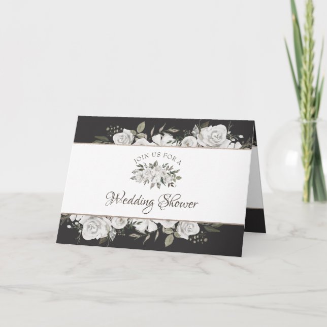 Vintage Cherish Blommigt Peles Möhippa Inbjudan (Framsida)