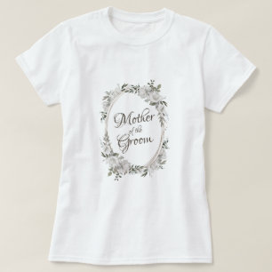 Vintage Cherish Ro Guld Oval Mor i Groom T Shirt