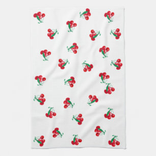 Vintage Cherries Kitchen Towel Kökshandduk