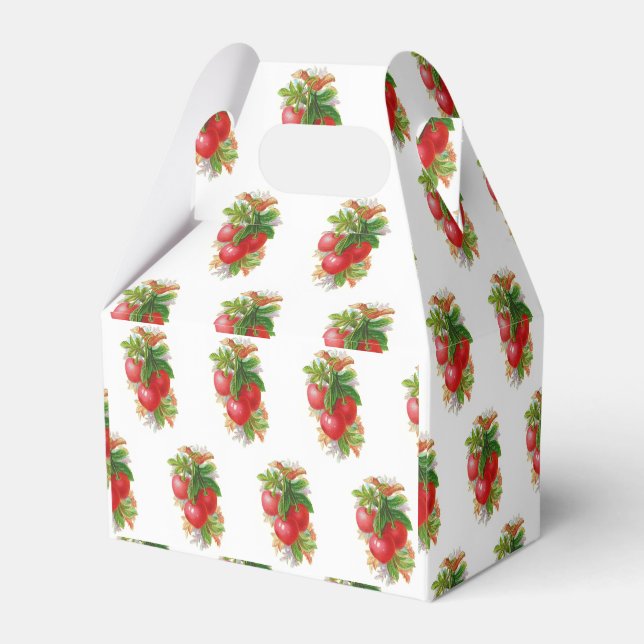 Vintage Cherries Presentaskar (Baksidan Sidan)