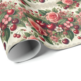 Vintage Cherry 'Sweet One' 1st Birthday Party Presentpapper