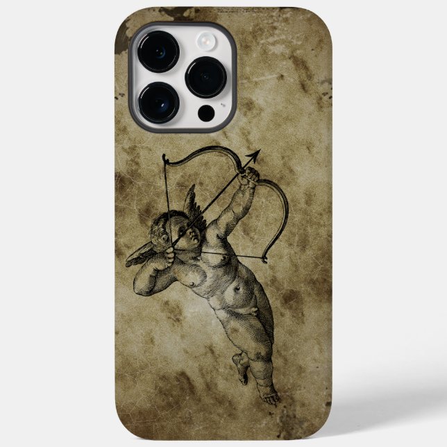 Vintage Cherub Cupid Kärlek (Baksida)